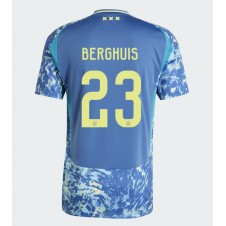 Ajax Steven Berghuis #23 Bortatröja 2024-25 Korta ärmar